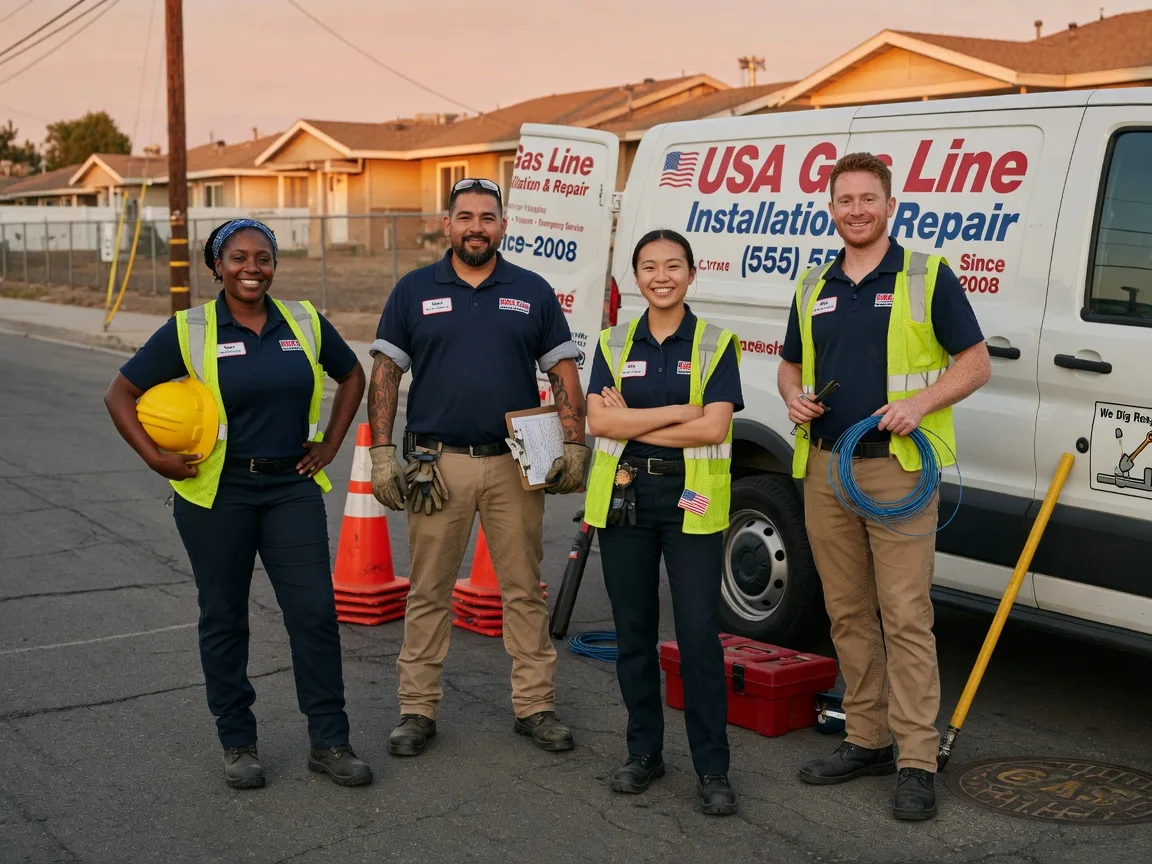 Gas Line Installation company in Bluebell, UT